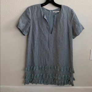 Tularosa boho mini shift dress